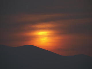 smoky morning in montana