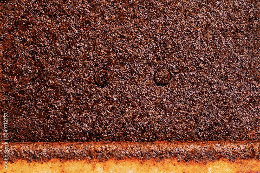 Aufkleber rust metal texture grunge rustic background for the design backdrop in concept decorative objects