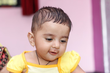 cute Indian baby girl