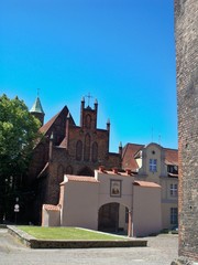 Fototapeta na wymiar Gdańsk (Danzig) - Stare Miasto - Kościół św. Elżbiety