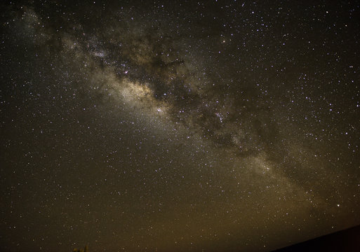 The Milky Way, photographed from Mauna Kea, Hawaii.