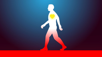 Pure heart make clear and good life. Holiness is light in spirit. And vicious world can not conquer him