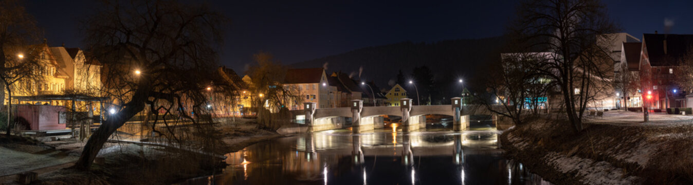 Tuttlingen bei Nacht