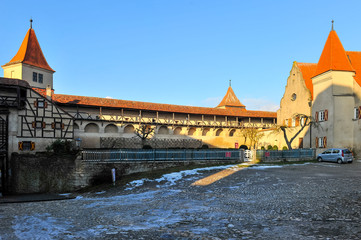 Obraz premium Harburg Castle (Bavaria, Germany)