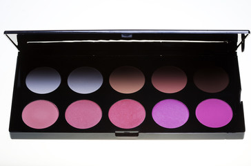 make-up collection close up