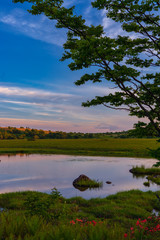 Kamaga Pond sunset