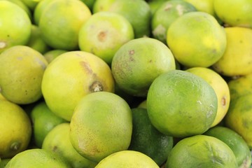 Fresh lemon for cooking at street food
