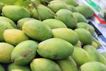 Mango fruit is delicious at street food