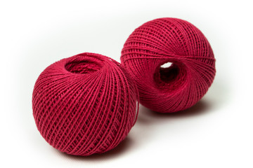 colorful spools of thread