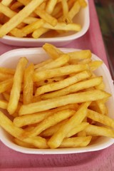 French fries is delicious at street food