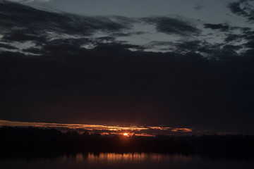 dramatic sky and clouds