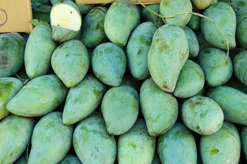 Mango fruit is delicious at street food