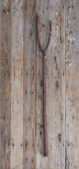 wooden magic staff