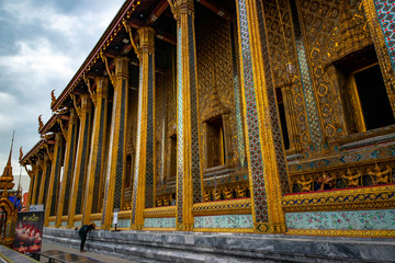 Gran Palace Wat Phra Kaew Temple in Bangkok, Thailand