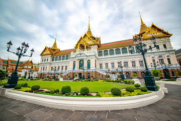 Gran Palace Wat Phra Kaew Temple in Bangkok, Thailand