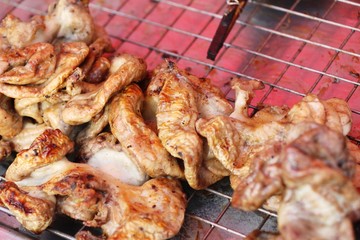 Grilled pork fillet delicious on the stove