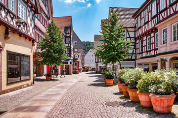 Fototapeta na wymiar City of Calw in the Black Forest area of Germany