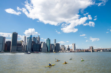 Manhattan kayak - obrazy, fototapety, plakaty