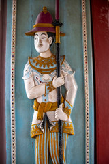 Obraz premium Gran Palace Wat Phra Kaew Temple in Bangkok, Thailand