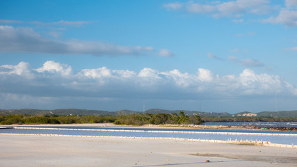 In Puerto Rico’s southwest corner, Cabo Rojo, tons of salt are extracted from seawater annually.