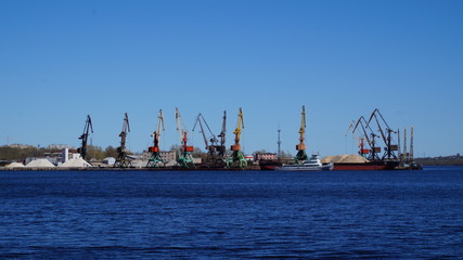 ship in port