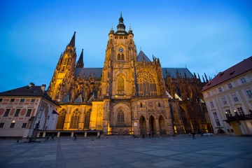 Fototapeta premium Praga. Katedra Świętego Wita
