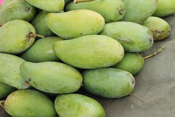 Mango fruit is delicious at street food