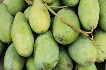 Mango fruit is delicious at street food