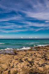 Fototapeta na wymiar Punta Prosciutto Beach - Lecce, Italy