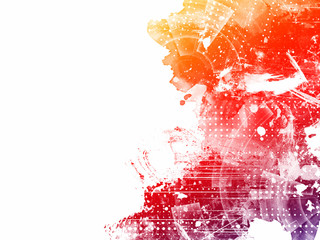 Colorful Abstract Artistic Watercolor