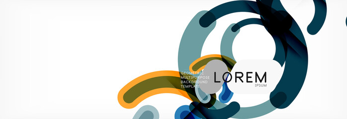 Modern geometrical abstract background