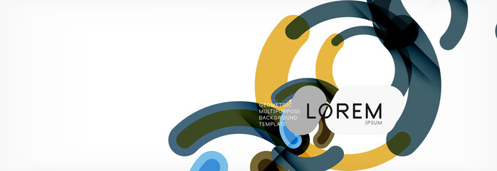 Modern geometrical abstract background