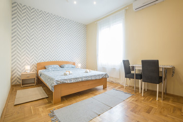Apartment interior, bedroom