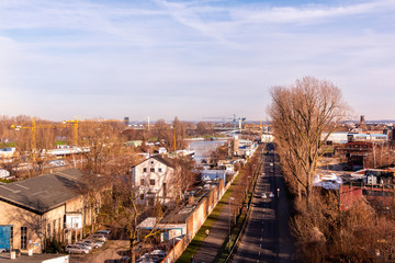 Fototapeta na wymiar Vista ciudad de Colonia Alemania