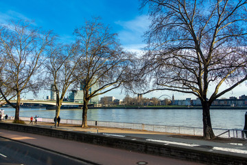 Vista ciudad de Colonia Alemania