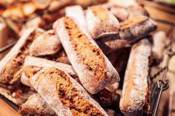 Fresh french baguettes