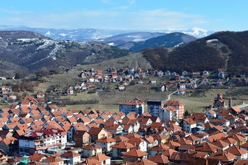 Fototapeta premium panorama of the city