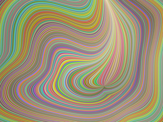 3D rendering illustration, colorful abstract background image.