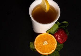 tea with lemon