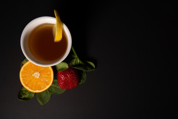 tea with lemon