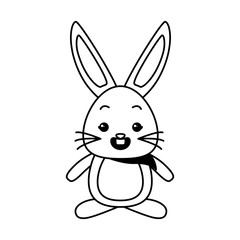 cute rabbit cartoon