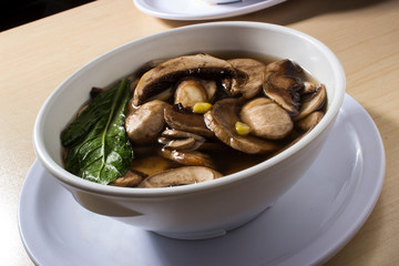 Sopa de hongos