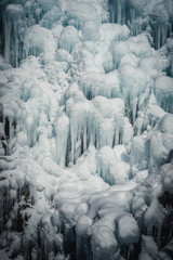 Oonichi Ice Pillar icicles