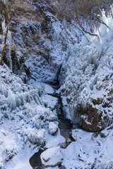 Oonichi Ice Pillar icicles