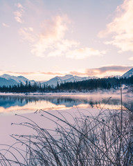 Vermilion Lakes, Travel Alberta, Banff National Park, Canadian Rockies, Town, Rocky Mountains, Canada, Winter