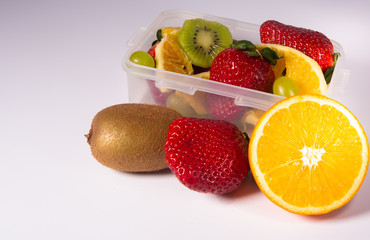 Fototapeta na wymiar fruit salad