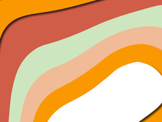 Colorful carving art.Paper cut abstract background with paper cut shapes. Template design layout for business presentations, flyers, posters, invitations