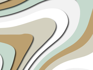 Colorful carving art.Paper cut abstract background with paper cut shapes. Template design layout for business presentations, flyers, posters, invitations