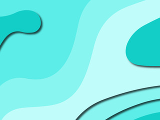 Colorful carving art.Paper cut abstract background with paper cut shapes. Template design layout for business presentations, flyers, posters, invitations