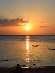 Bursting Rays At Sunset